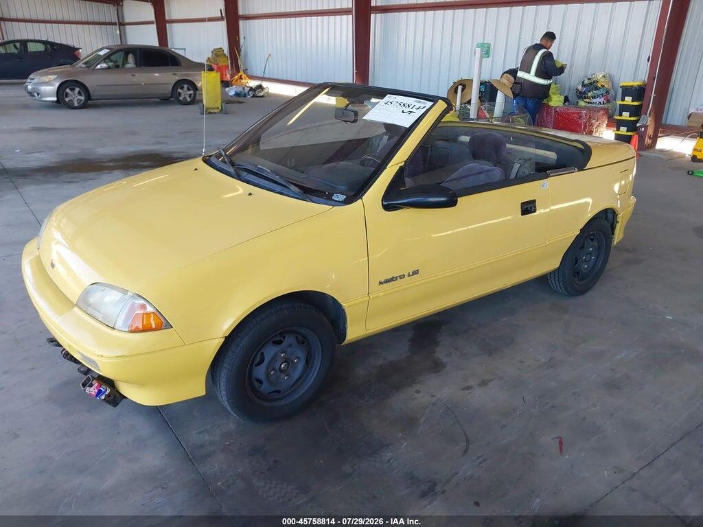 JG1MR3360MK602909 1991 GEO METRO photo no. 2
