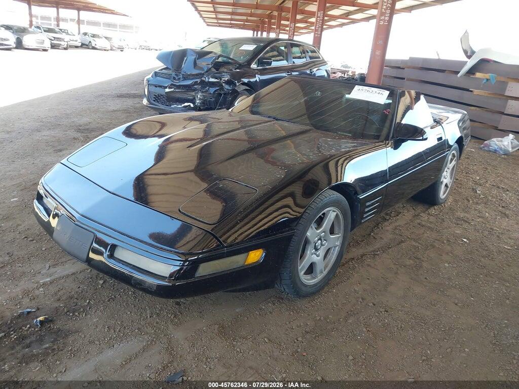 1G1YY3388M5116286 1991 CHEVROLET CORVETTE photo no. 2