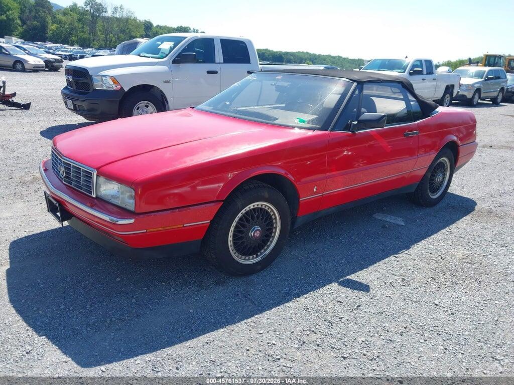 1G6VS3388MU125364 1991 CADILLAC ALLANTE photo no. 2