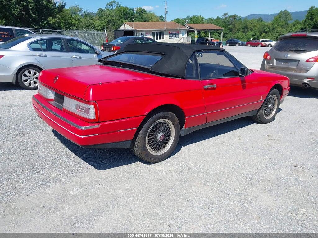 1G6VS3388MU125364 1991 CADILLAC ALLANTE photo no. 4