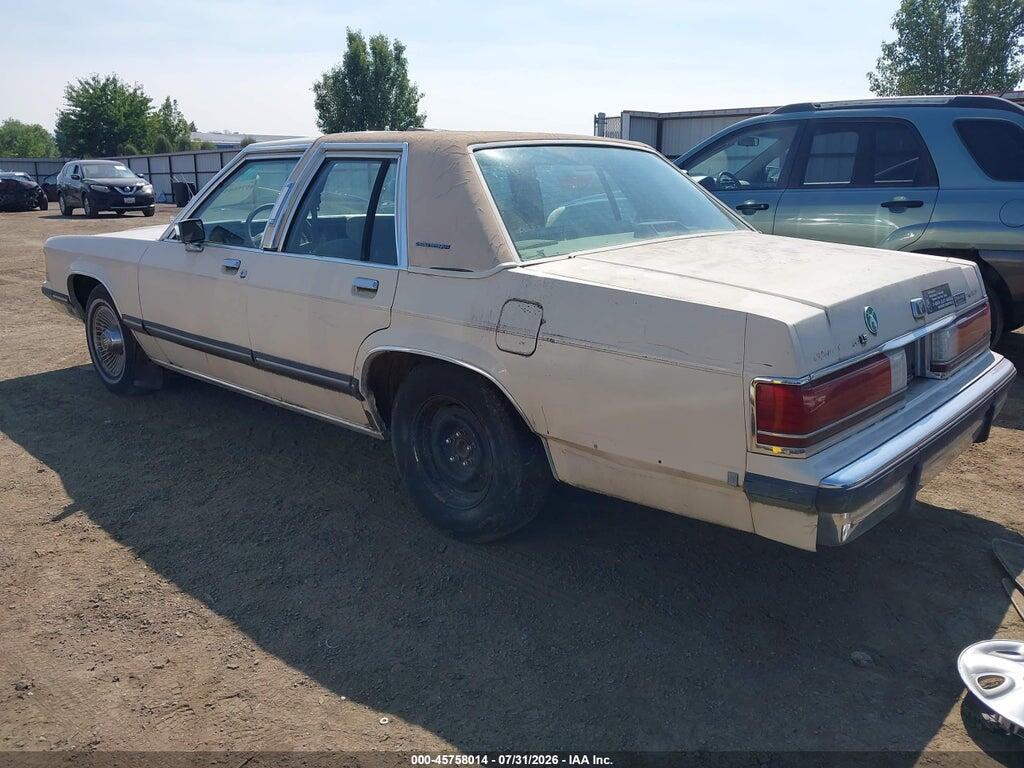 2MECM75F1MX634320 1991 MERCURY GRAND MARQUIS photo no. 3
