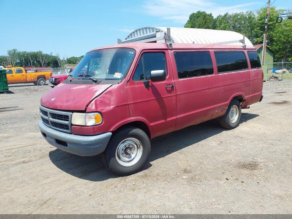 2B5WB35Y0TK182394 1996 DODGE RAM WAGON photo no. 2