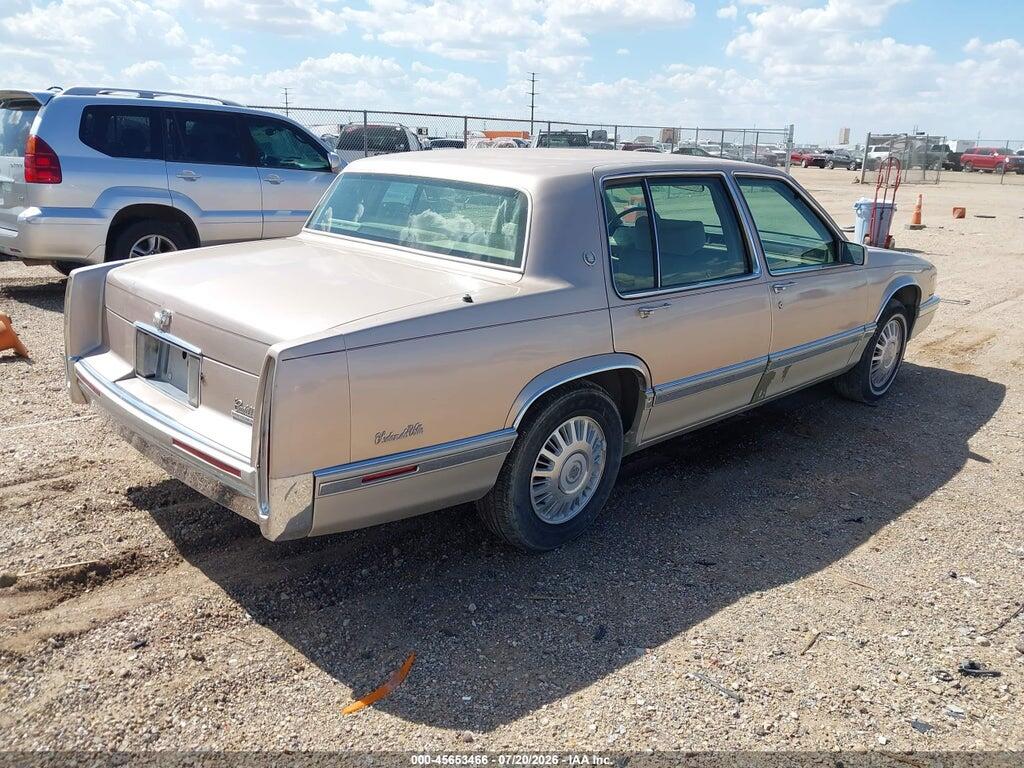 1G6CD53B7M4314385 1991 CADILLAC DEVILLE photo no. 4