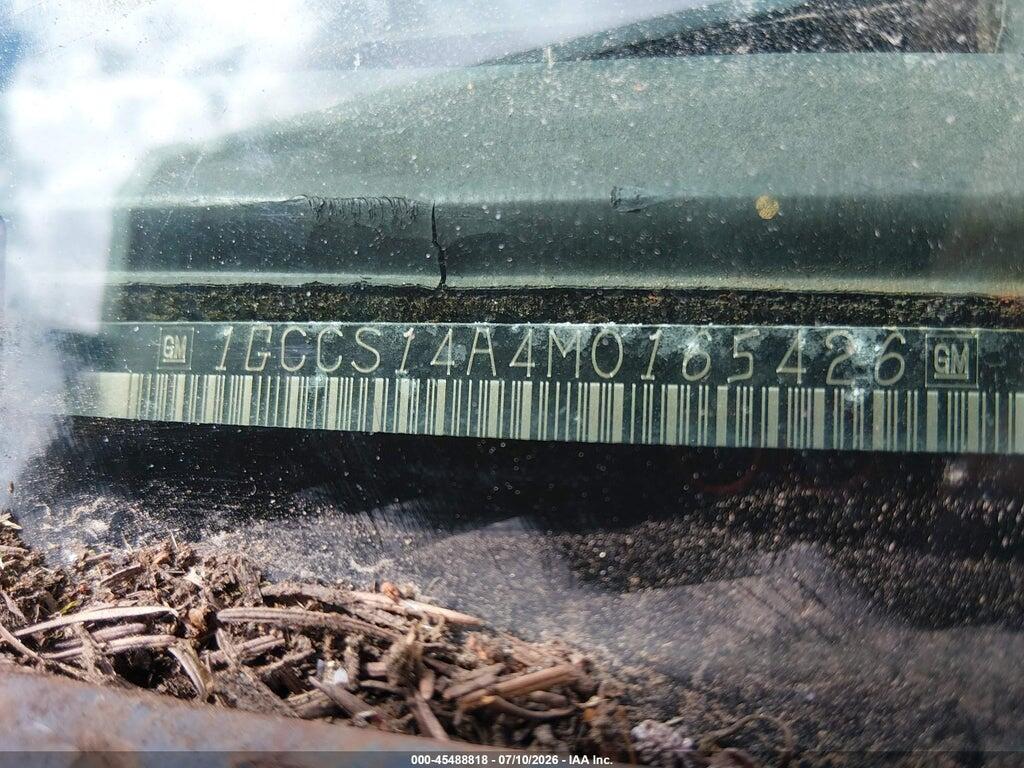 1GCCS14A4M0165426 1991 CHEVROLET S TRUCK photo no. 9