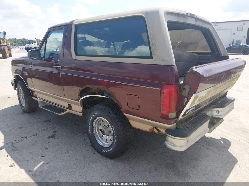 1FMEU15HXTLA92912 1996 FORD BRONCO photo no. 3