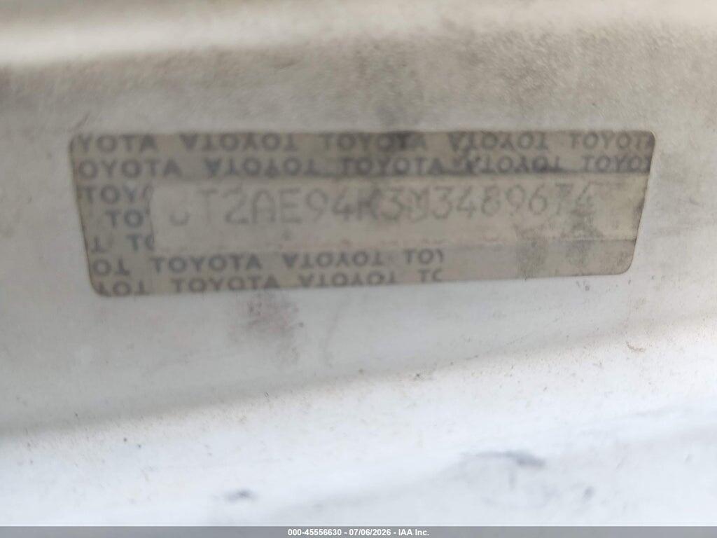 JT2AE94K3M3489674 1991 TOYOTA COROLLA photo no. 9