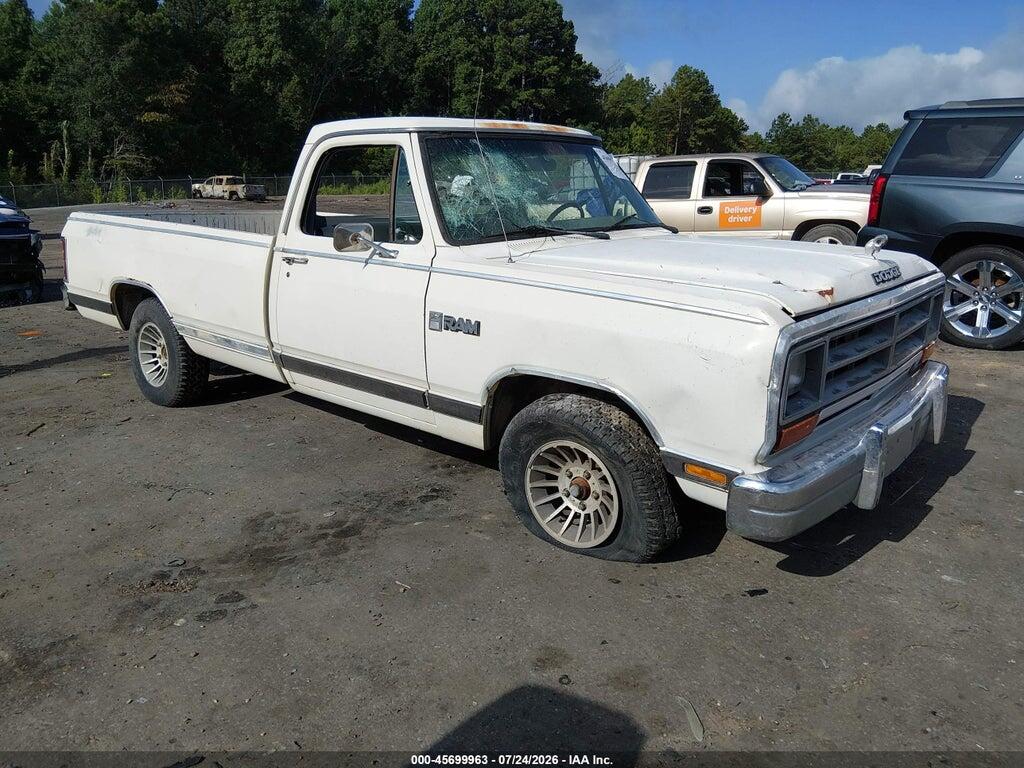 1987 DODGE D-SERIES 1B7HD14W0HS386284