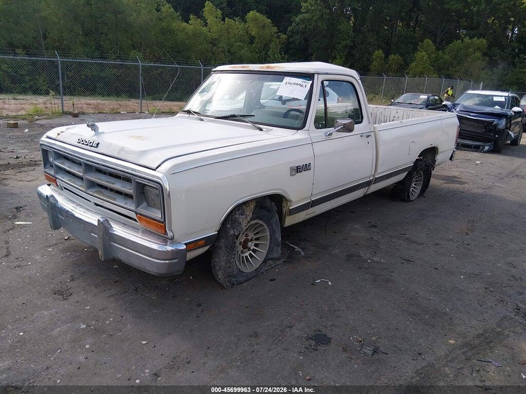 1B7HD14W0HS386284 1987 DODGE D-SERIES photo no. 2