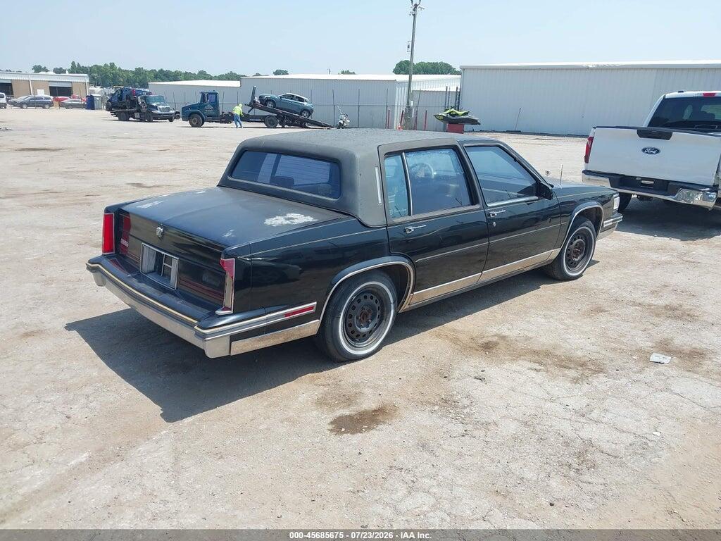 1G6CB5186H4274822 1987 CADILLAC FLEETWOOD photo no. 4
