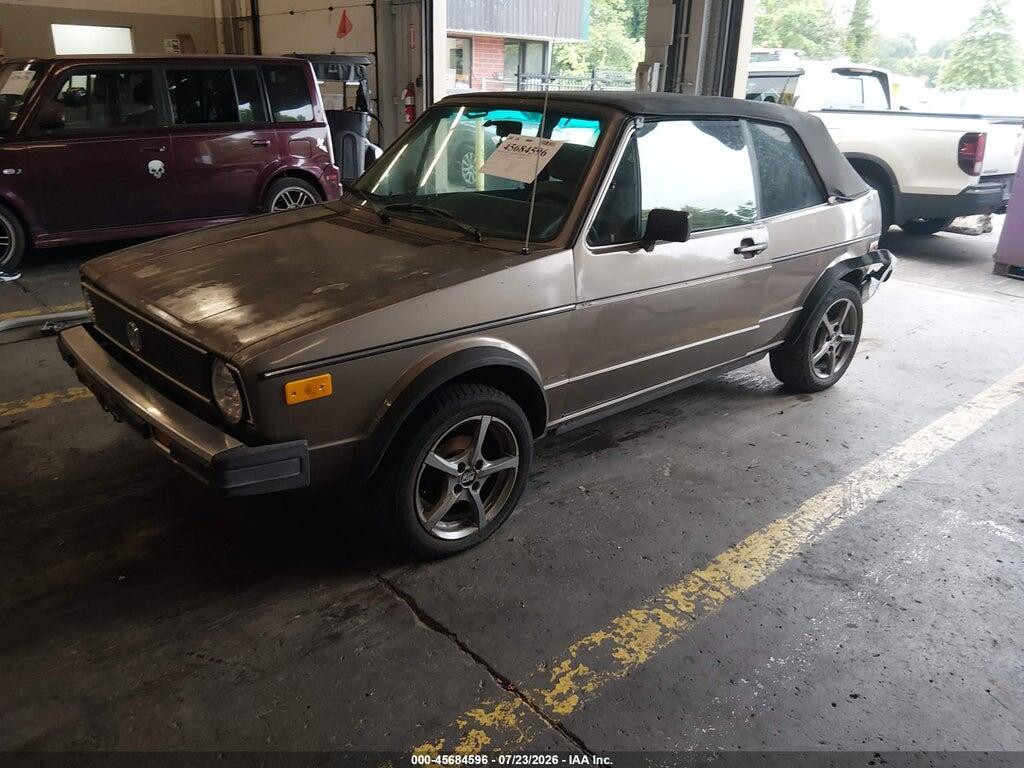 WVWCA0150HK016994 1987 VOLKSWAGEN CABRIOLET photo no. 2