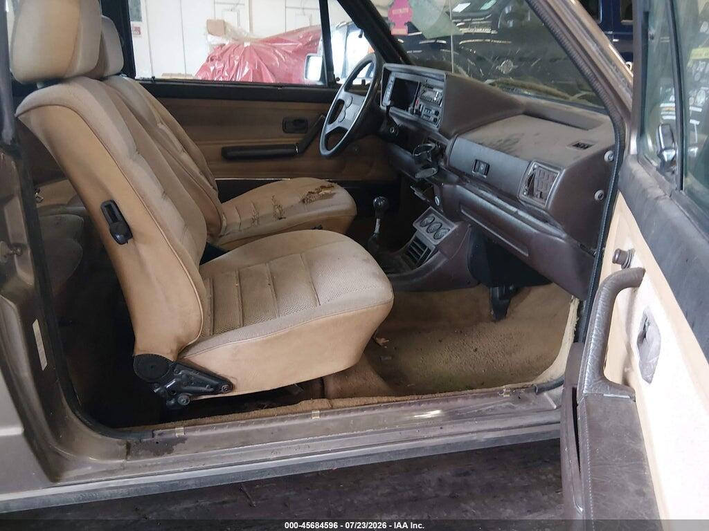 WVWCA0150HK016994 1987 VOLKSWAGEN CABRIOLET photo no. 5