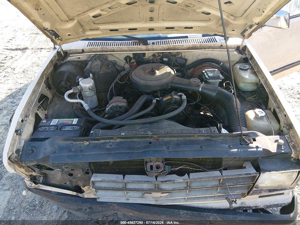 1GCCS14RXH2201183 1987 CHEVROLET S TRUCK photo no. 10