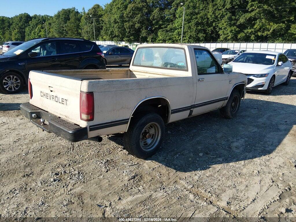 1GCCS14RXH2201183 1987 CHEVROLET S TRUCK photo no. 4
