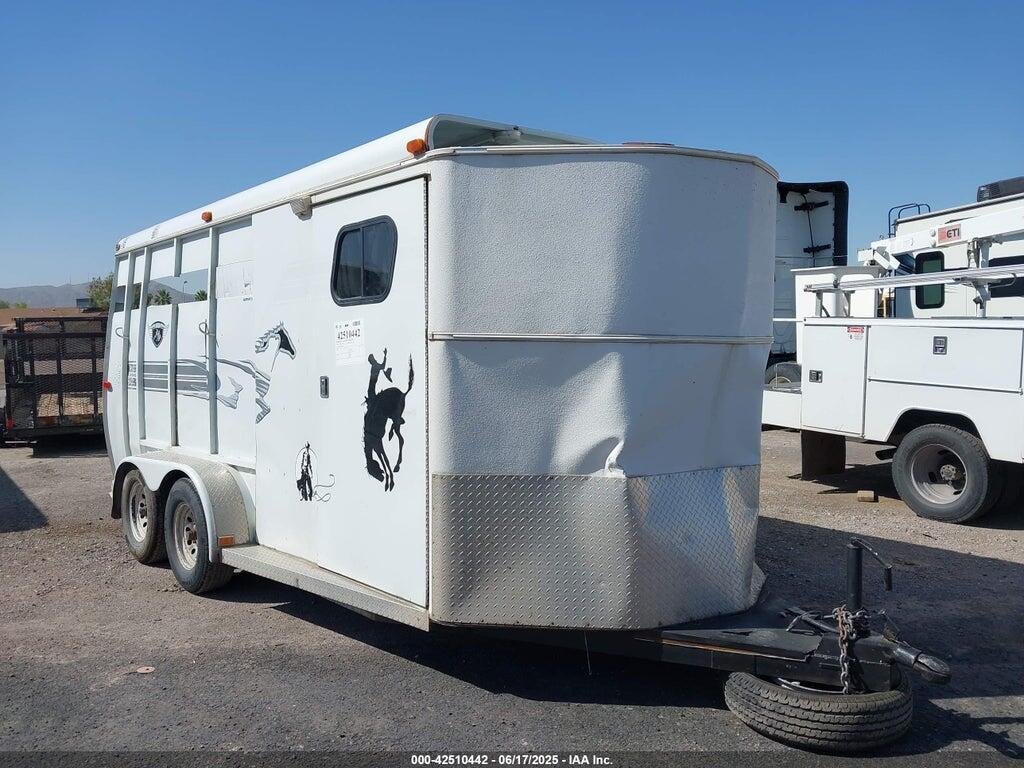 49SB72024TP008043 1996 TRAIL WEST HORSE TRAILER photo no. 1