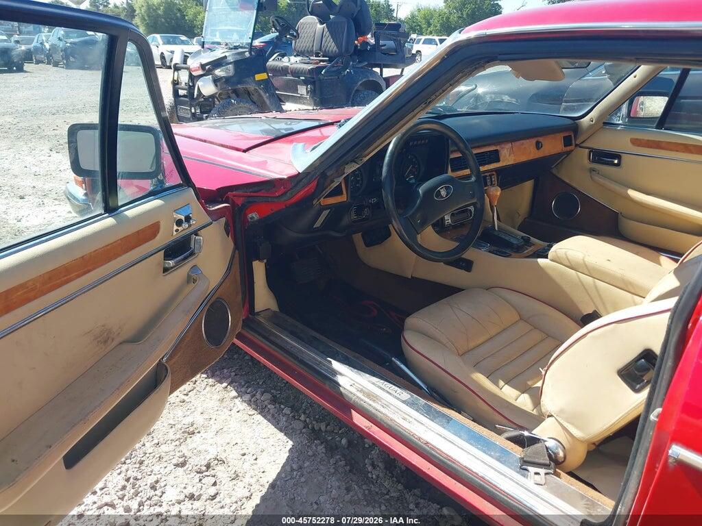 SAJTY5840KC163356 1989 JAGUAR XJS photo no. 5