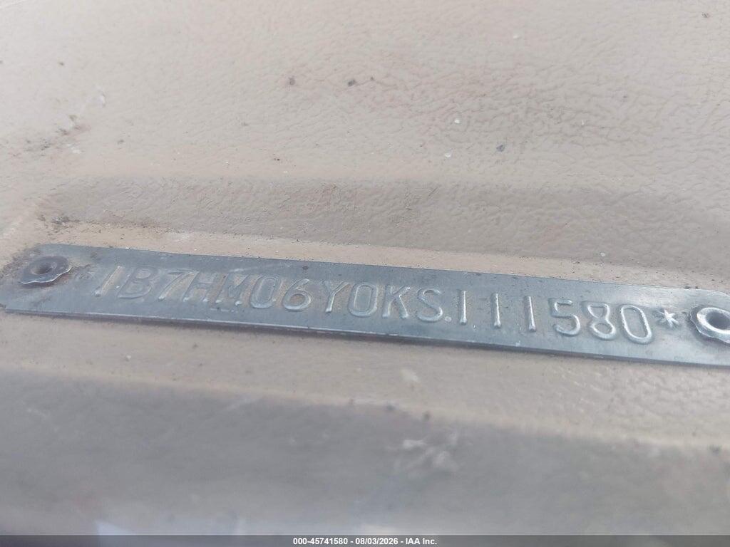 1B7HM06Y0KS111580 1989 DODGE W-SERIES photo no. 9