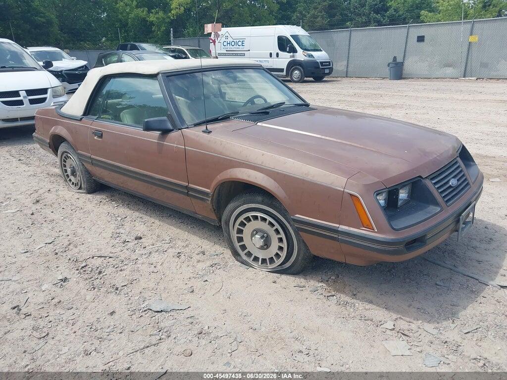 1983 FORD MUSTANG 1FABP2737DF129958