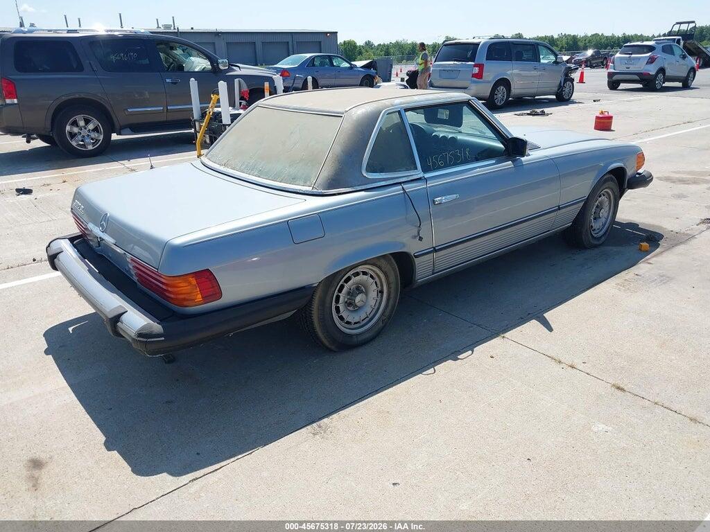 WDBBA45A2DB025151 1983 MERCEDES-BENZ 380 photo no. 4