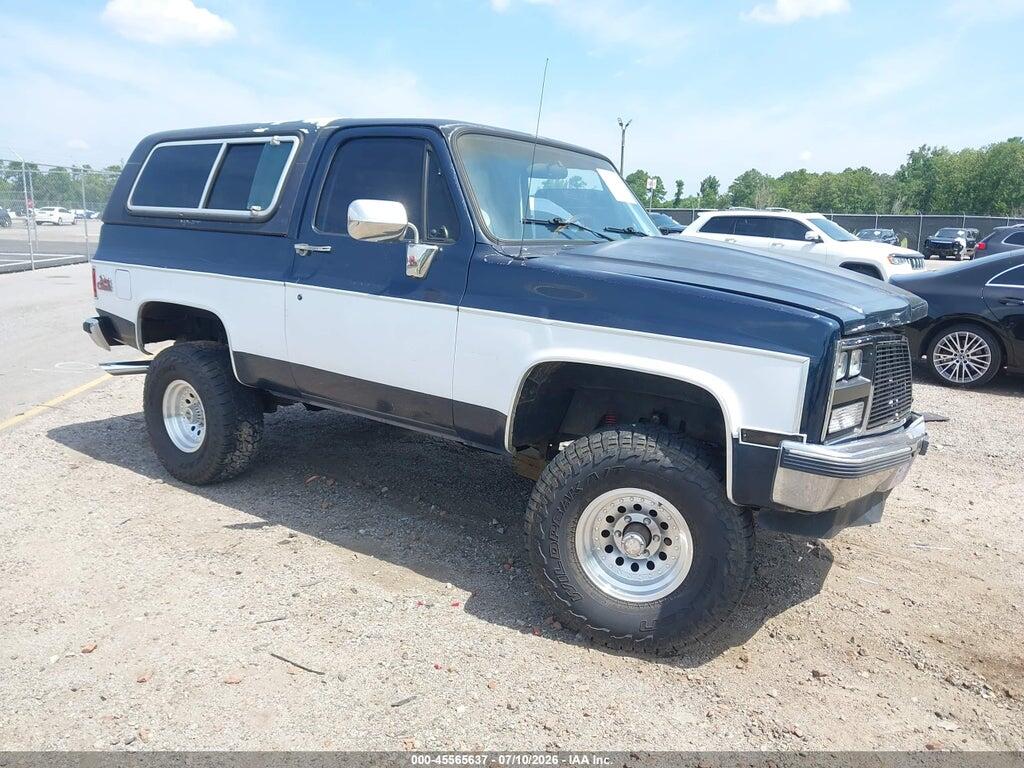 1989 GMC JIMMY 1GKEV18K7KF533809