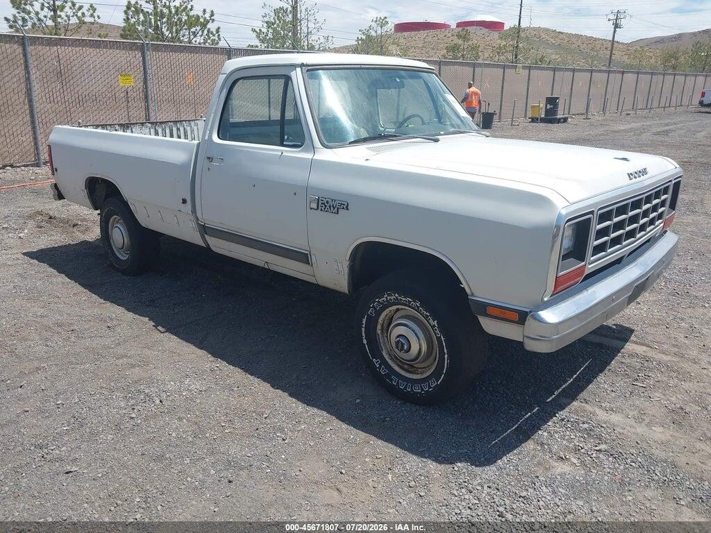 1984 DODGE W-SERIES 1B7HW14W0ES207117