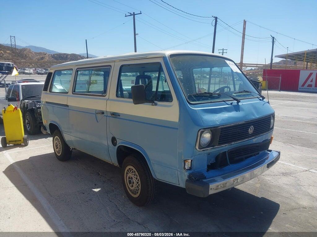 1984 VOLKSWAGEN VANAGON WV2YB0253EH034160