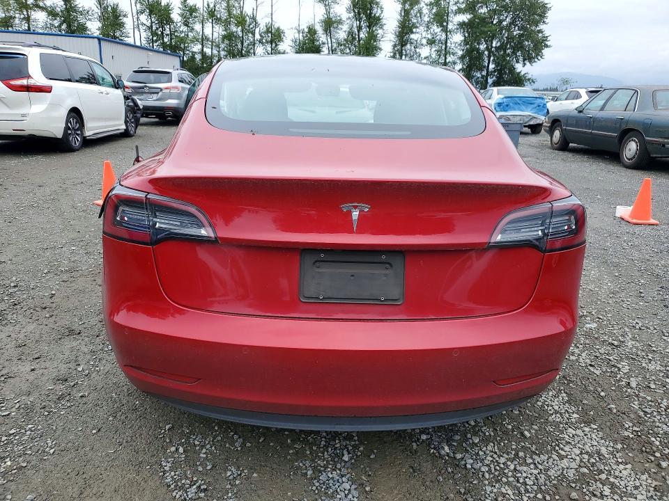 5YJ3E1EA6NF206888 2022 TESLA MODEL 3 photo no. 6