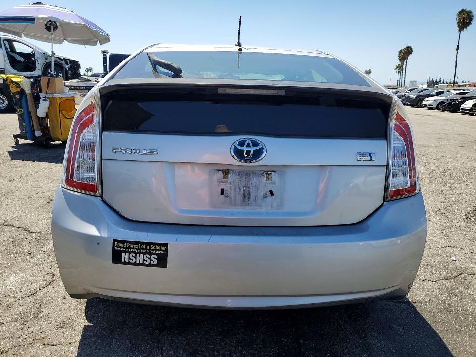 JTDKN3DU2D5596908 2013 TOYOTA PRIUS photo no. 6