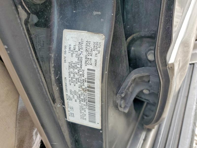 JT3GN87R3Y0137856 2000 TOYOTA 4RUNNER photo no. 12