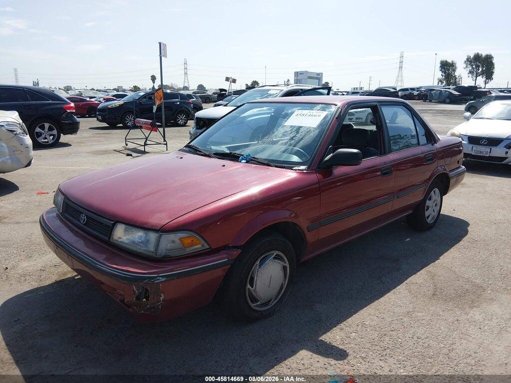1NXAE94AXMZ180269 1991 TOYOTA COROLLA photo no. 2