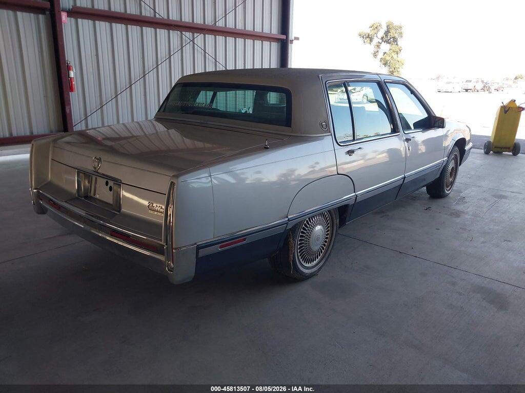 1G6CB53B8M4225625 1991 CADILLAC FLEETWOOD photo no. 4