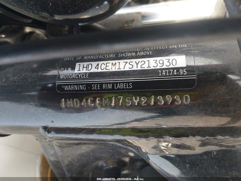 1HD4CEM17SY213930 1995 HARLEY-DAVIDSON XL883 photo no. 10