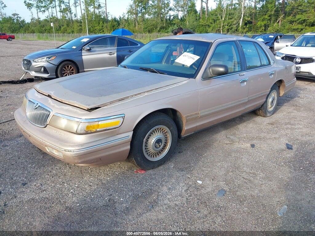 2MELM74W2TX634259 1996 MERCURY GRAND MARQUIS photo no. 2