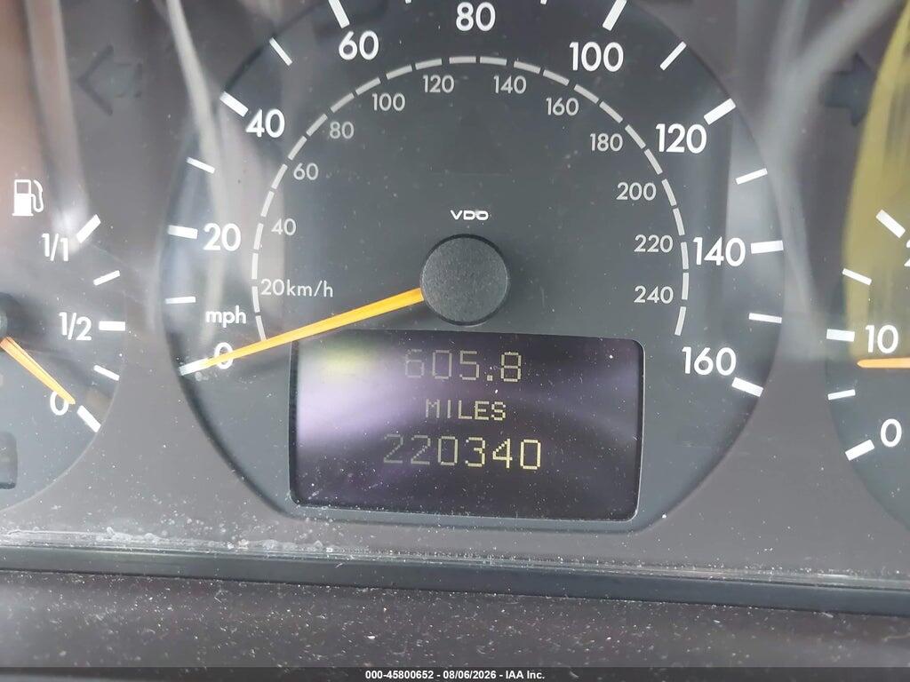 WDBJF65J3YB119053 2000 MERCEDES-BENZ E 320 photo no. 7