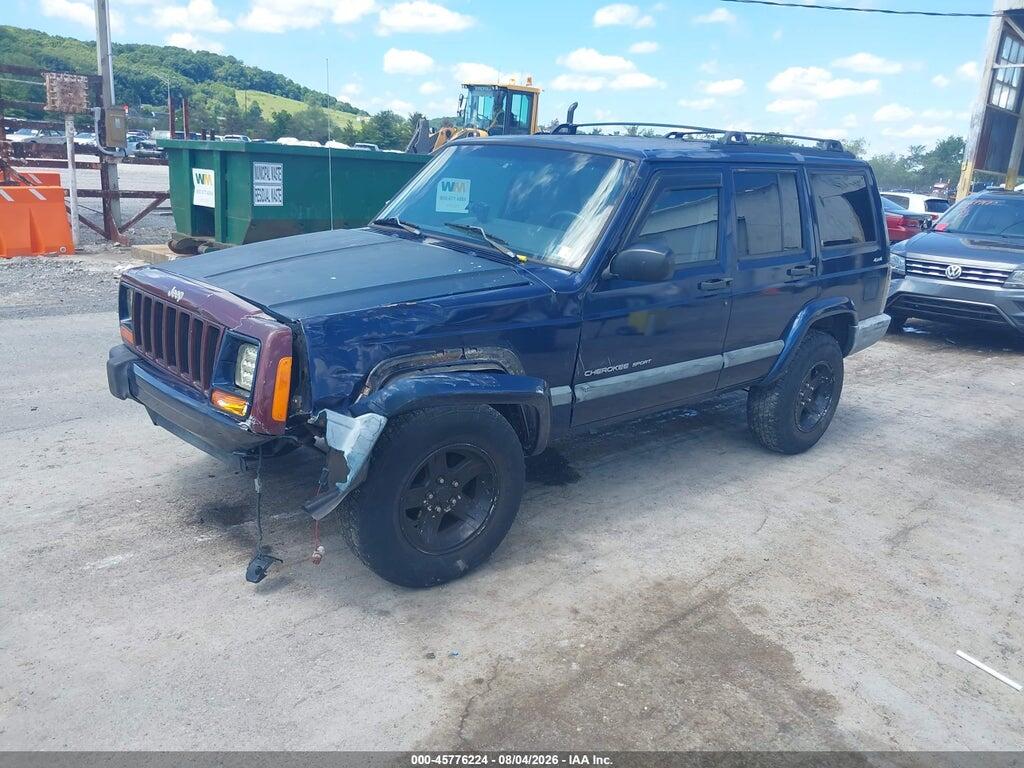 1J4FF48S5YL250912 2000 JEEP CHEROKEE photo no. 2