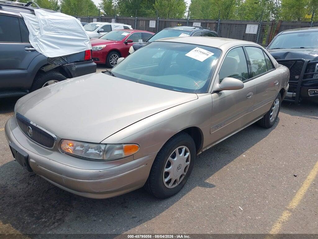 2G4WS52J411223117 2001 BUICK CENTURY photo no. 2