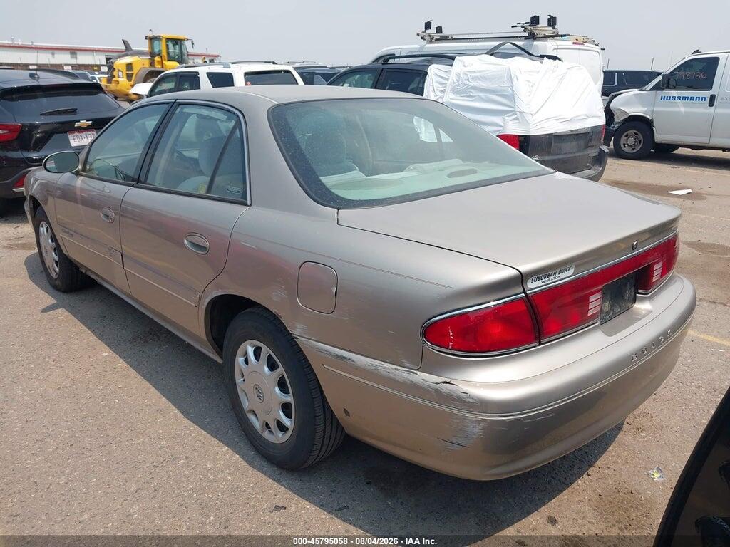 2G4WS52J411223117 2001 BUICK CENTURY photo no. 3