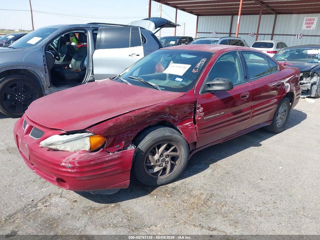 1G2NF52E91M515846 2001 PONTIAC GRAND AM photo no. 2