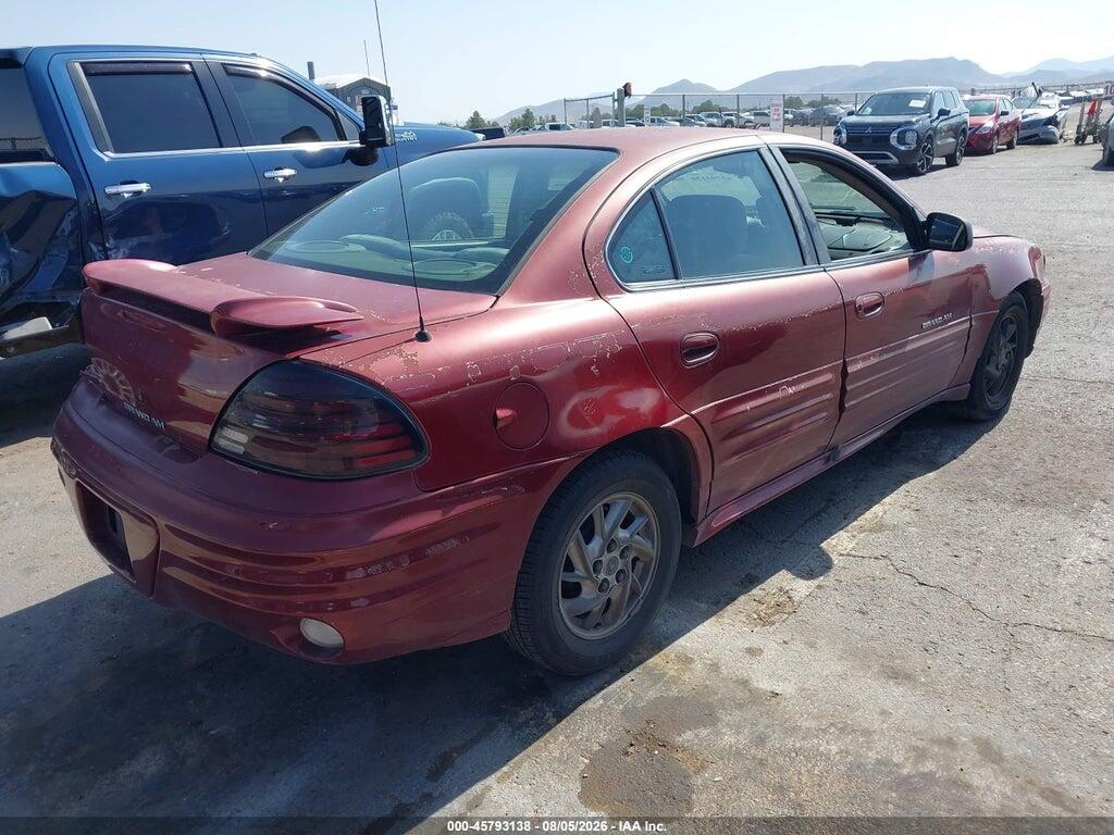 1G2NF52E91M515846 2001 PONTIAC GRAND AM photo no. 4