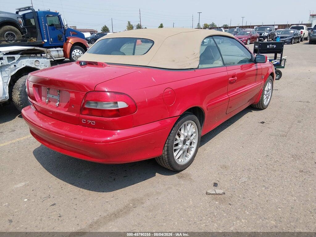 YV1NC53D41J019519 2001 VOLVO C70 photo no. 4