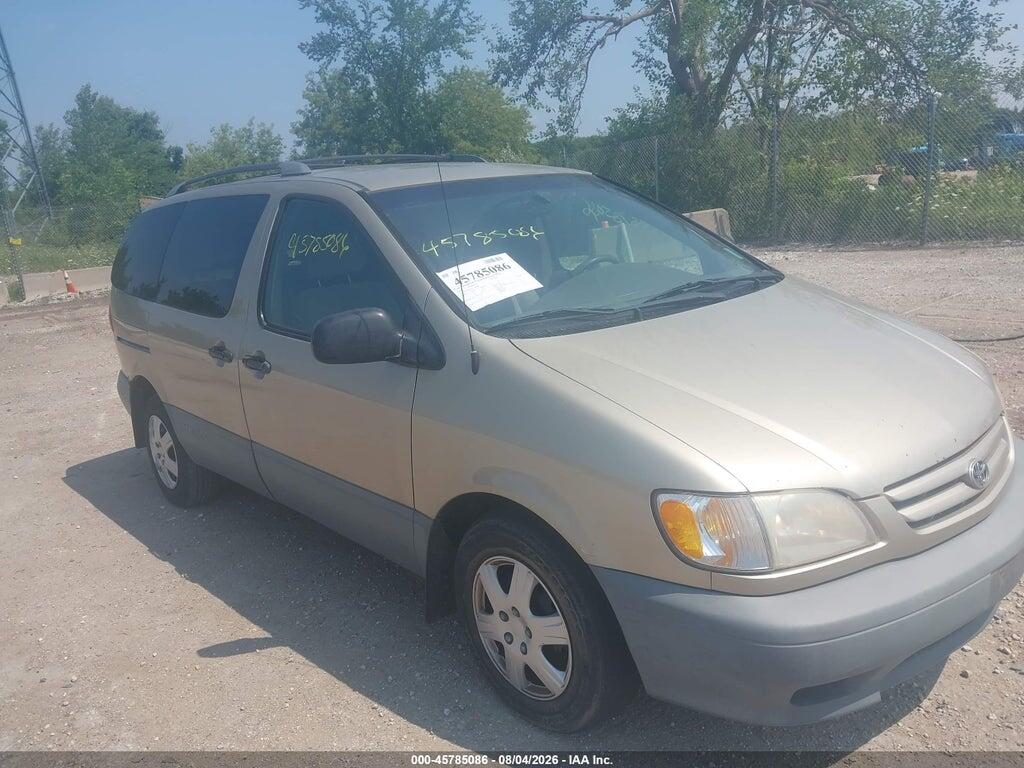 4T3ZF13C01U340098 2001 TOYOTA SIENNA photo no. 1