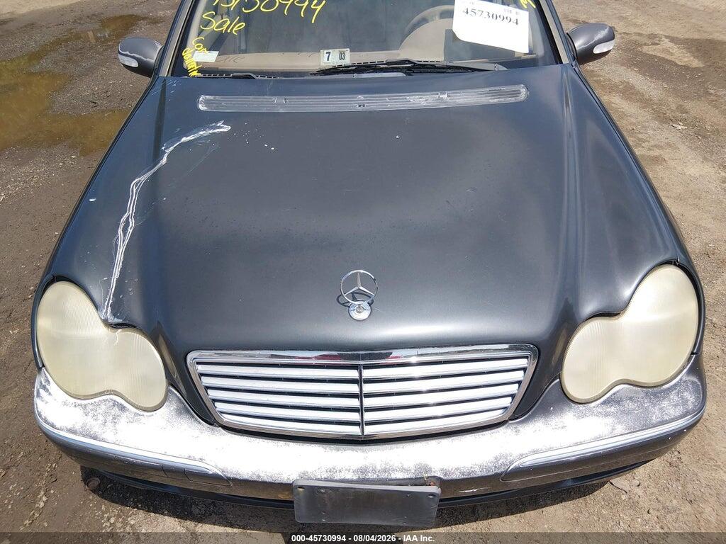 WDBRF61J71F103493 2001 MERCEDES-BENZ C 240 photo no. 10