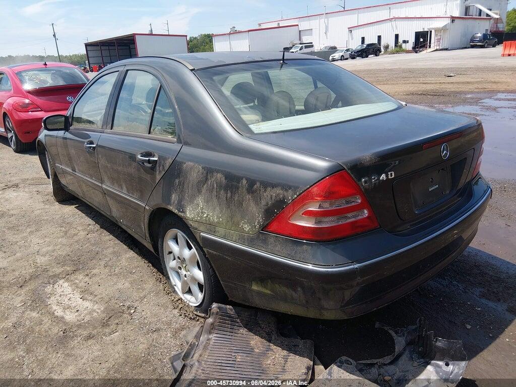 WDBRF61J71F103493 2001 MERCEDES-BENZ C 240 photo no. 3
