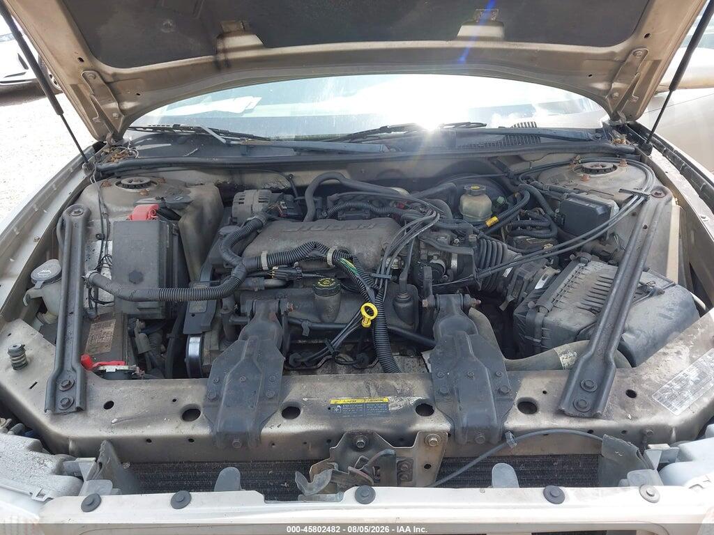 2G4WS52J421187334 2002 BUICK CENTURY photo no. 10