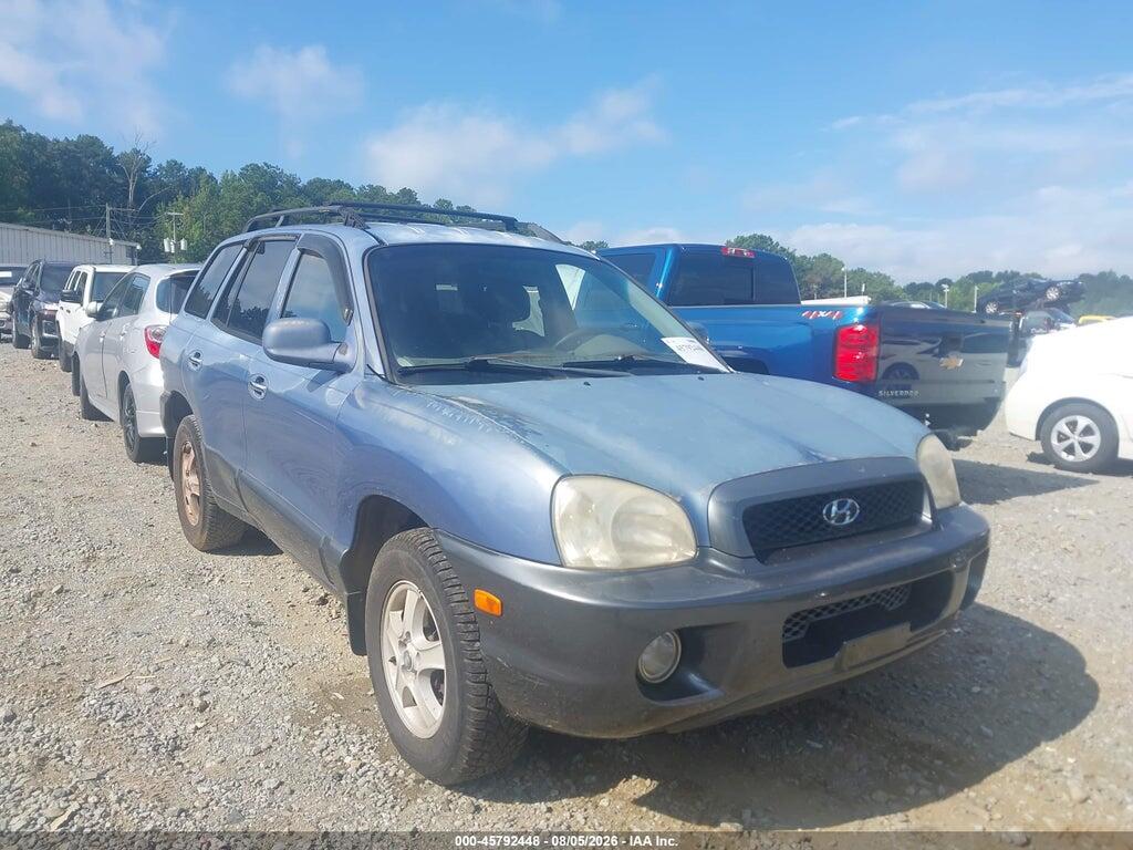 KM8SC13D32U166198 2002 HYUNDAI SANTA FE photo no. 1
