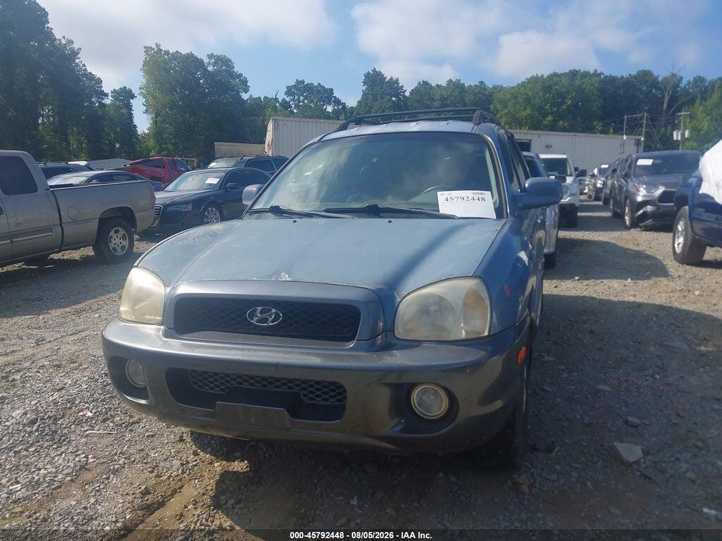 KM8SC13D32U166198 2002 HYUNDAI SANTA FE photo no. 2