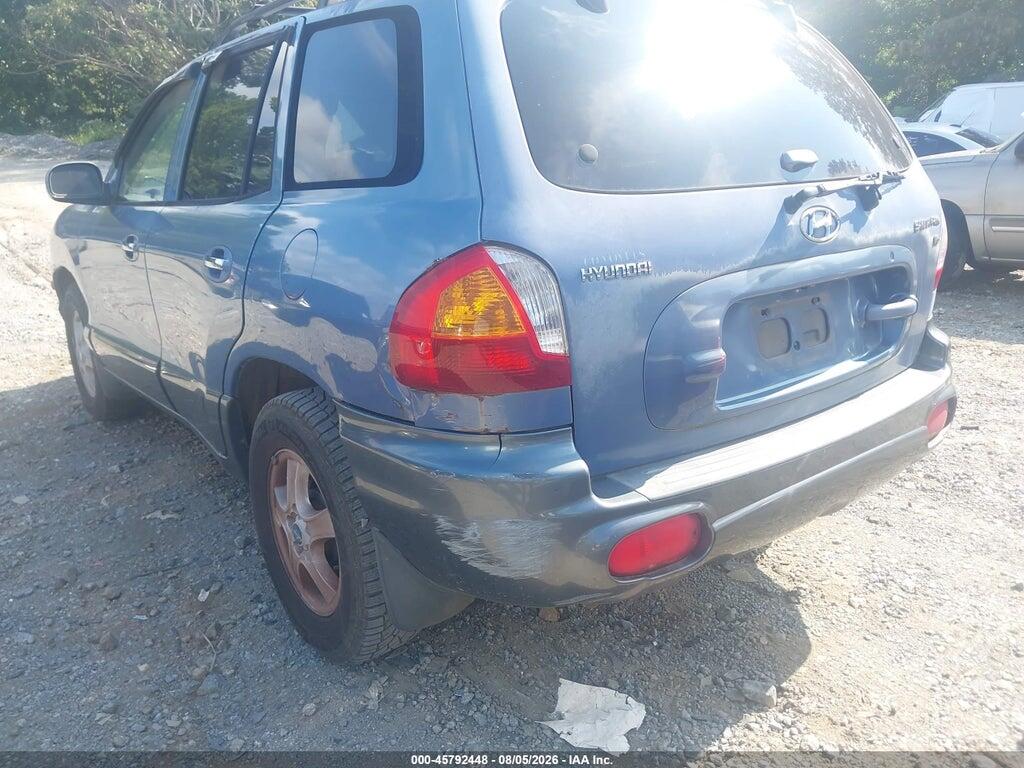 KM8SC13D32U166198 2002 HYUNDAI SANTA FE photo no. 6