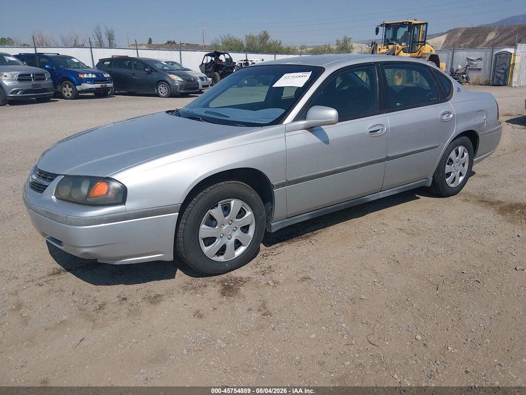 2G1WF55E229115825 2002 CHEVROLET IMPALA photo no. 2