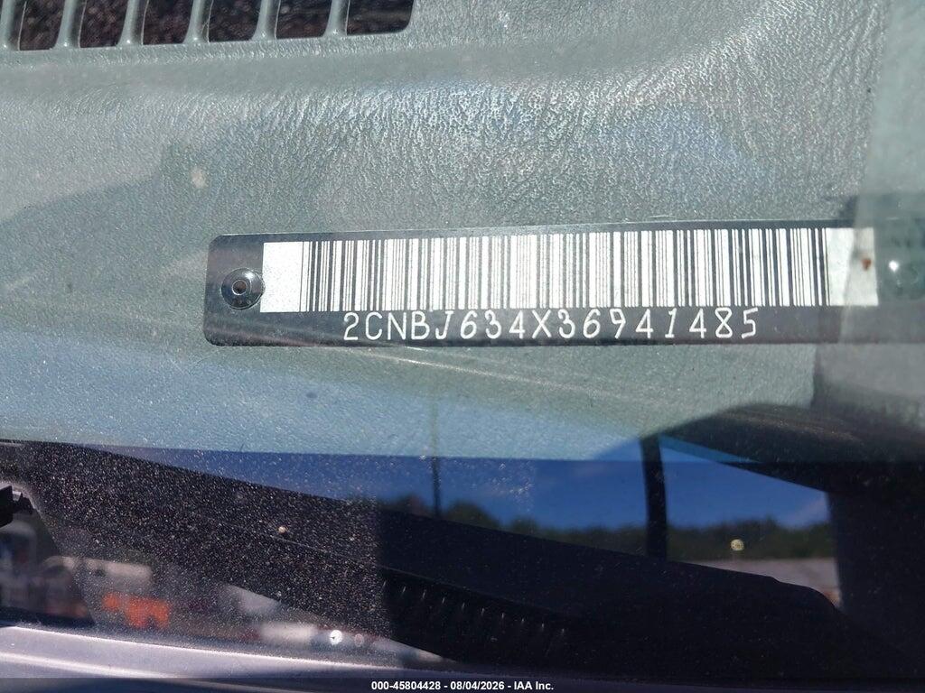 2CNBJ634X36941485 2003 CHEVROLET TRACKER photo no. 9