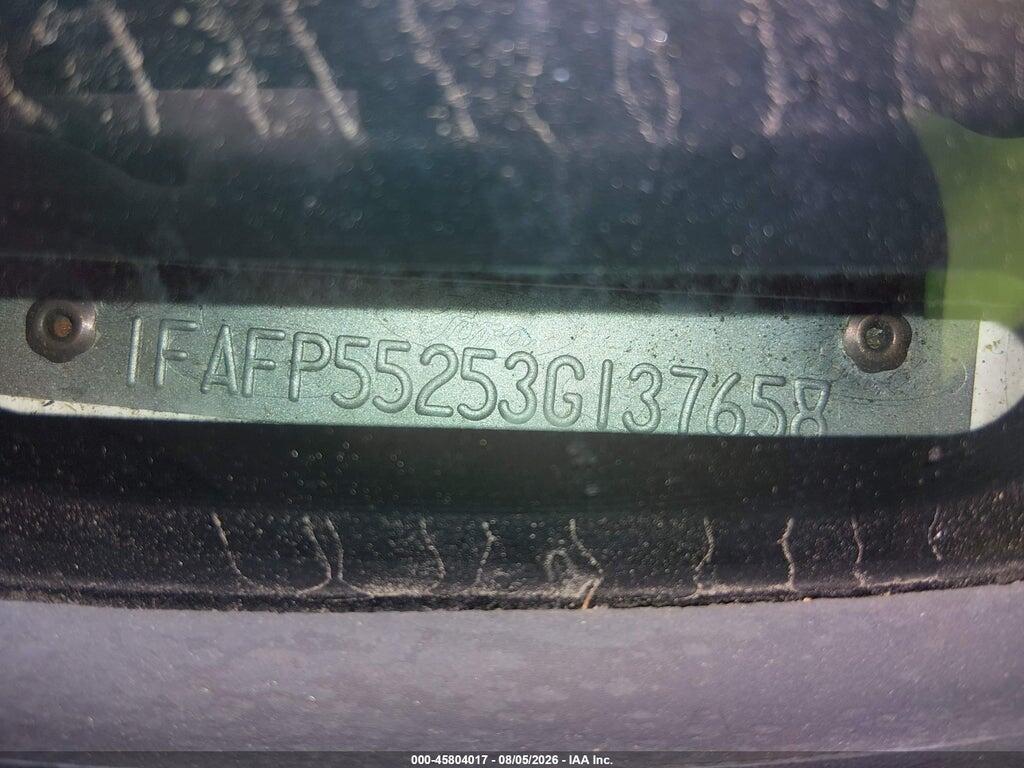 1FAFP55253G137658 2003 FORD TAURUS photo no. 9