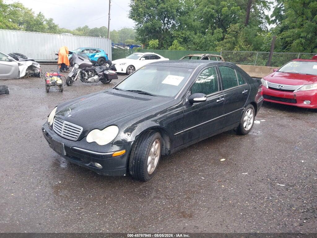 WDBRF61J43F373235 2003 MERCEDES-BENZ C 240 photo no. 2